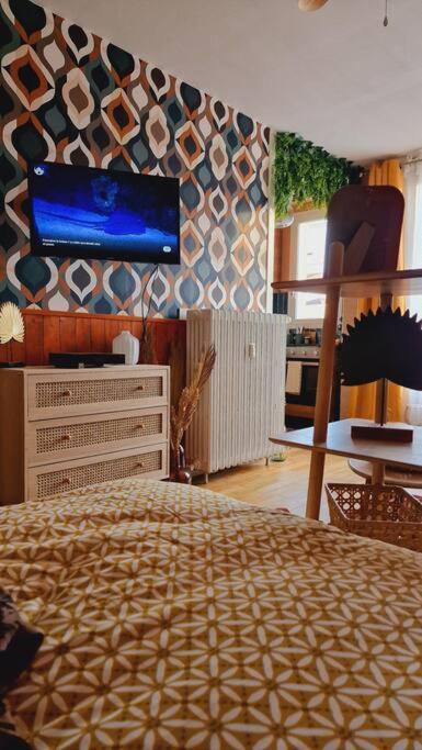 Studio 2 Pers Aux Inspirations 60S 索恩河畔沙隆 外观 照片